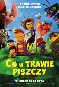 Plakat filmu Co w trawie piszczy